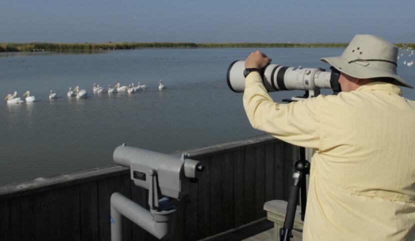 The Leonabelle Turnbull Birding Center is one of a half-dozen places to study the feathered...