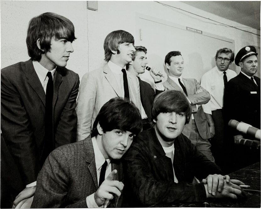 The Beatles, as they appeared in Dallas in September 1964, when the Fab Four gave their only...