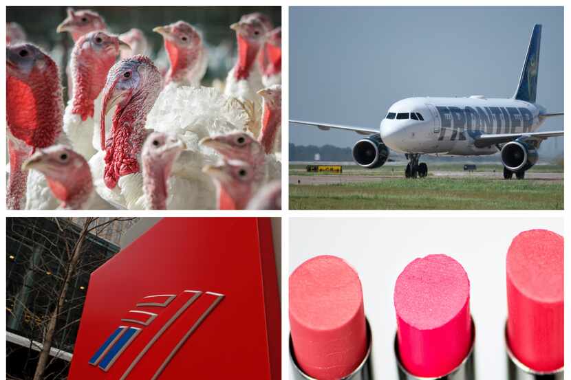 Turkeys, airlines, banks and cosmetics were themes in some of the biggest business news in...