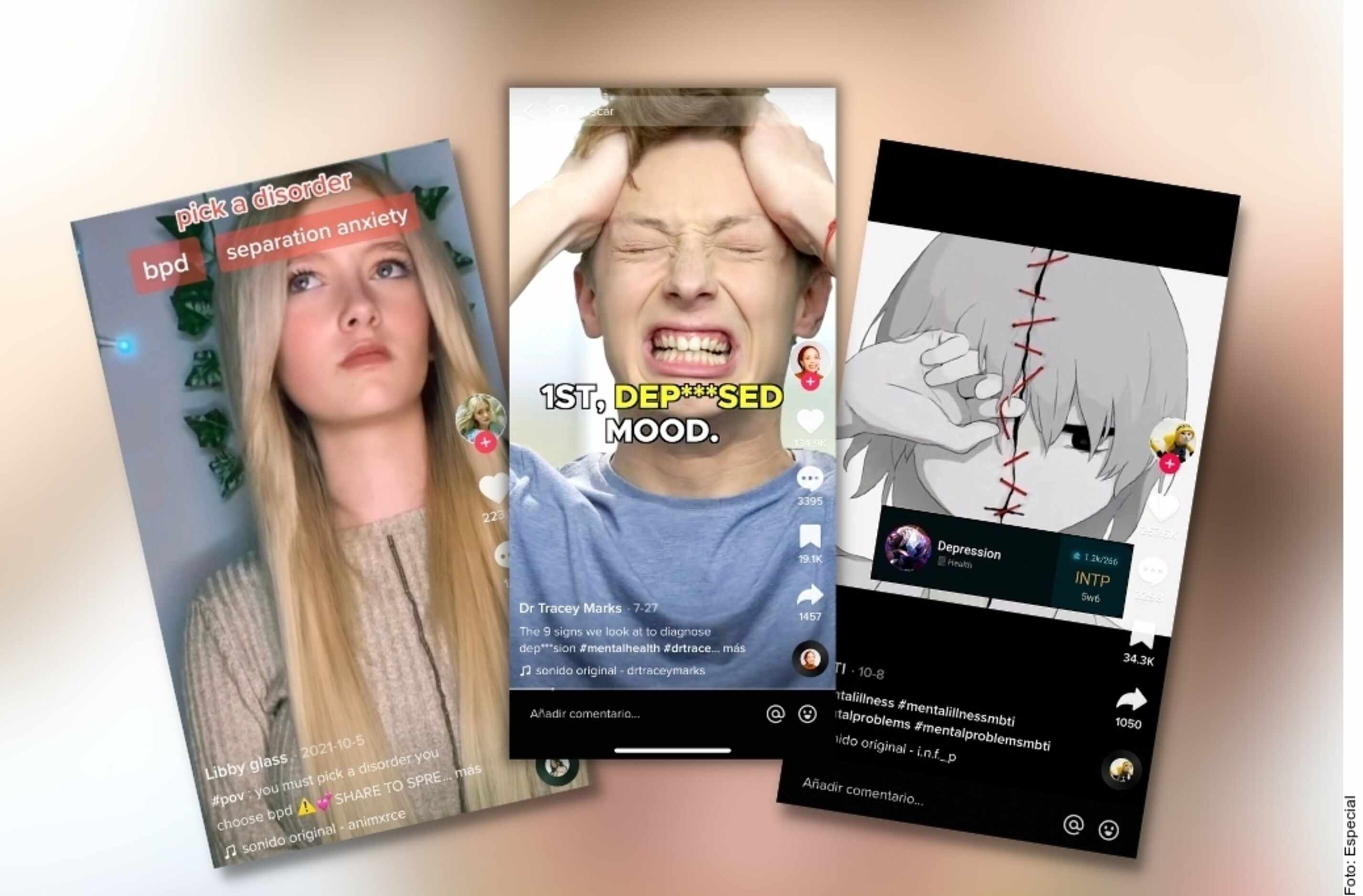 Más jóvenes buscan en TikTok la ayuda necesaria para resolver problemas de  salud mental