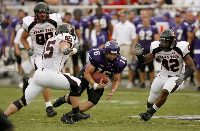 TCU vs. Texas Tech: Red Raiders lead the all-time series, 28-23-3. The series began in 1926....