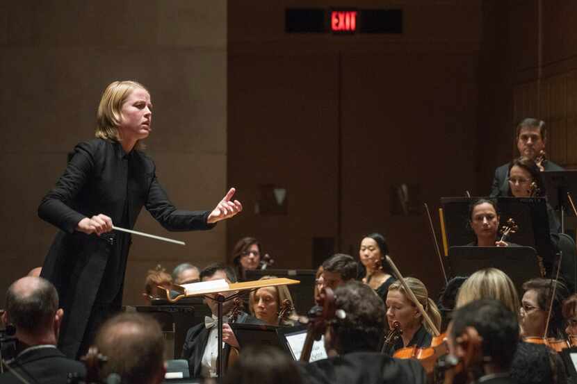Ruth Reinhardt conducts the Dallas Symphony Orchestra in Paul Hindemith's Concert Music for...