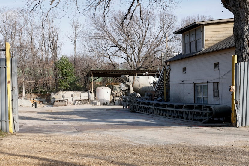 Latino's Ready Mix Concrete pictured in Dallas, Thursday, Dec. 23, 2021.