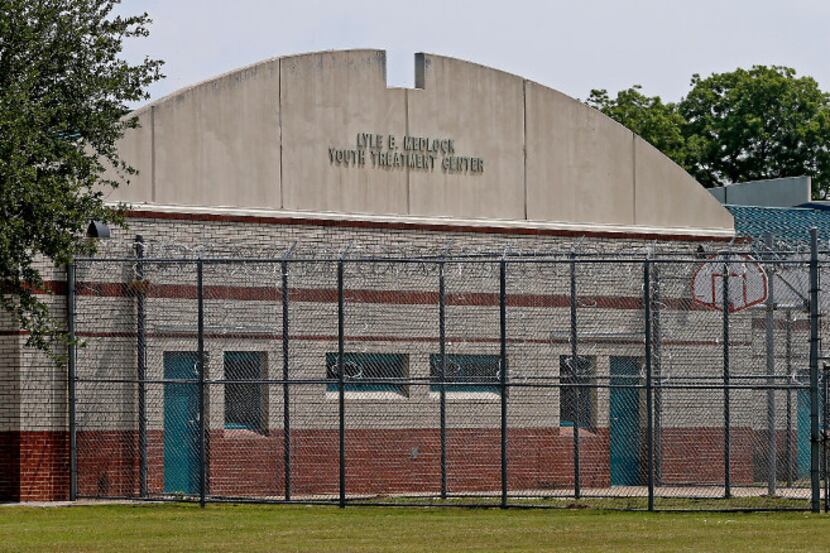 A building mug of the Lyle B. Medlock Youth Treatment Center in Dallas, Wednesday, May 31,...