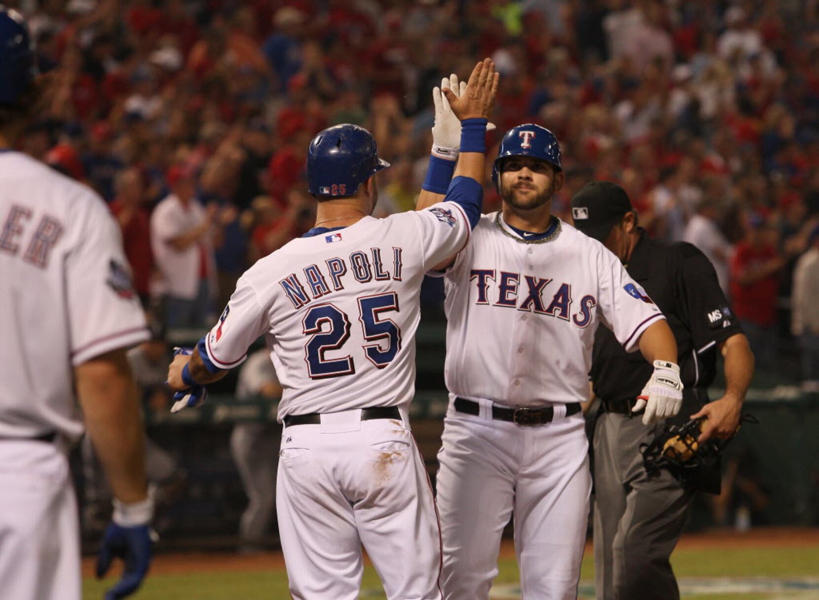 June 16th, 2017:.Texas Rangers first baseman Mike Napoli (5) during a game  between the Seattle Mariners and the Texas Rangers at Globe Life Park in  Arlington, Texas.Manny Flores/CSM Stock Photo - Alamy