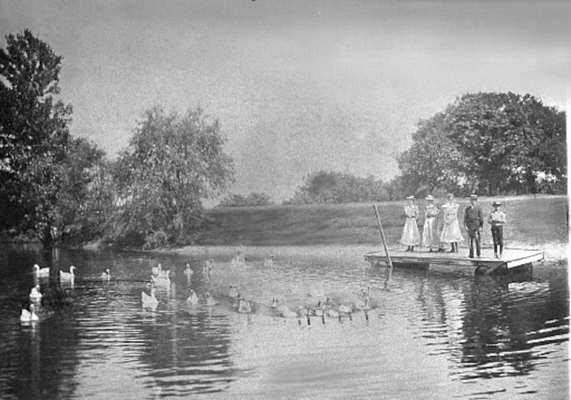  Exall Lake, Highland Park (undated photo) 