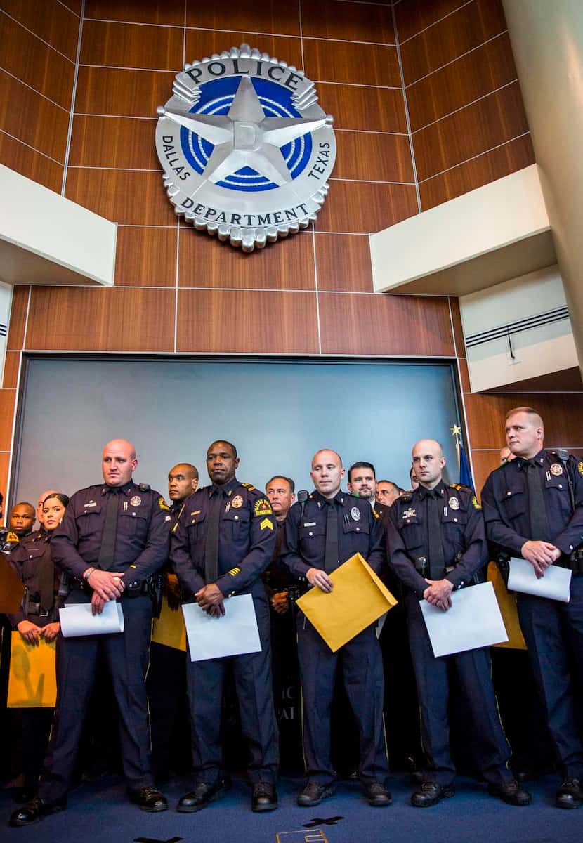 
The officers were honored for their response to an incident that Police Chief David Brown...