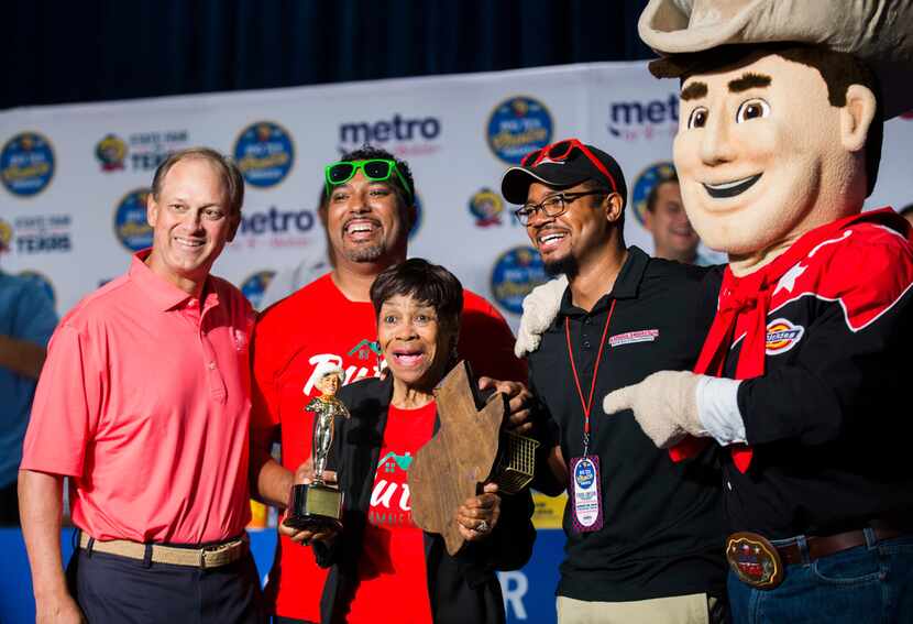 Ruth's Stuffed Fried Taco Cone is one of the winners of the State Fair of Texas' Big Tex...