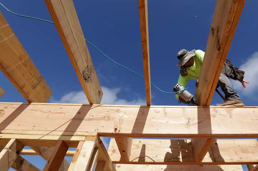 D-FW builders started a record 57,234 houses in the 12 months ending in June.