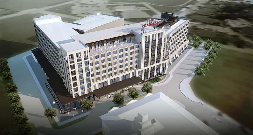 Roanoke's Peabody Hotel and Convention Center has been in the works since 2017.