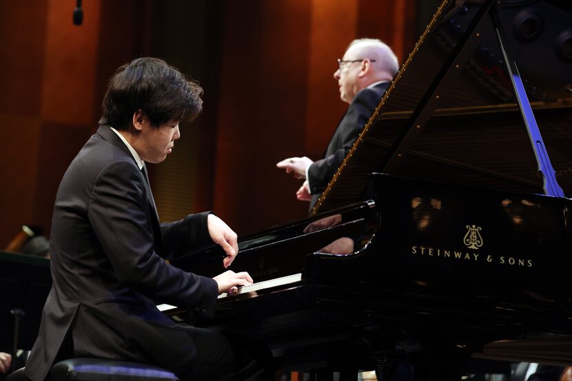 Pianist Yutong Sun performs with the Fort Worth Symphony Orchestra and guest conductor...