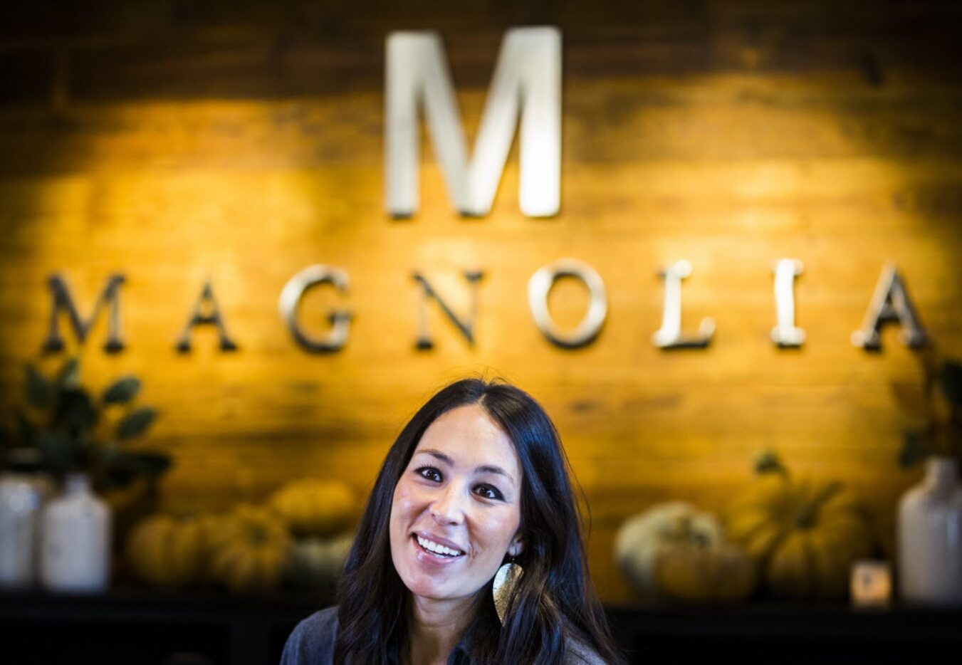 Joanna Gaines, host of HGTVâs Fixer Upper, talks about her and her husband Chip's new...