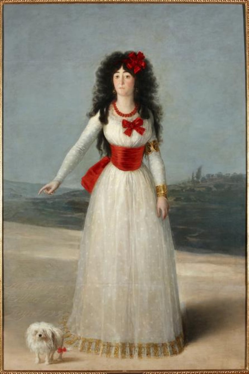 
Francisco de Goya y Lucientes, “The Duchess of Alba in White,” 1795. Oil on canvas. 
