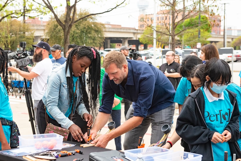 Dirk Nowitzki, who served as co-chair of the Museum’s 10th anniversary celebration with his...