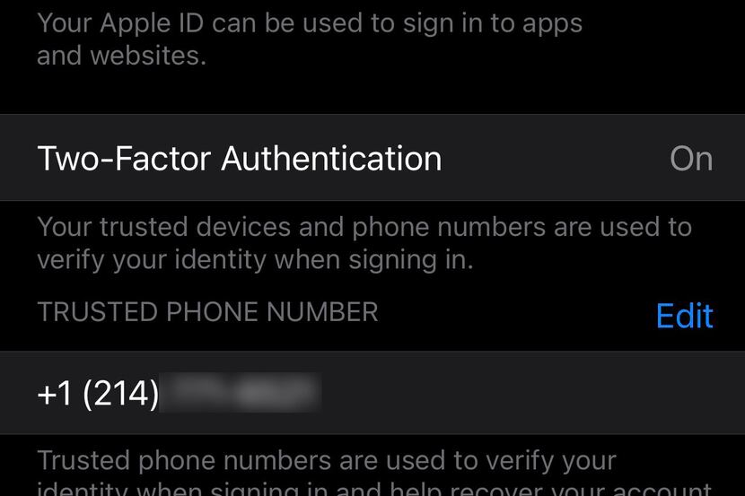 The two-factor authentication preference in iOS. Look for every opportunity to enbable 2FA...