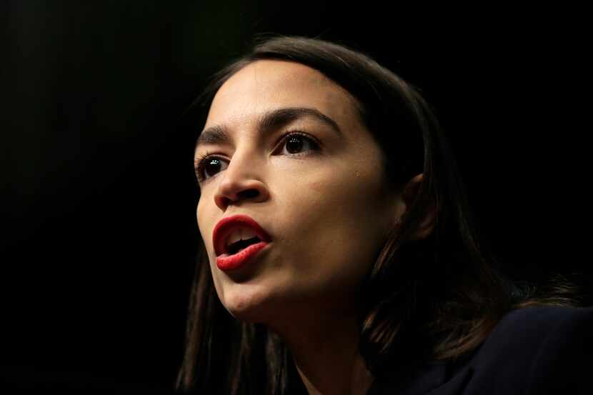 Alexandria Ocasio-Cortez thinks former Congressmen should not be allowed to serve as...