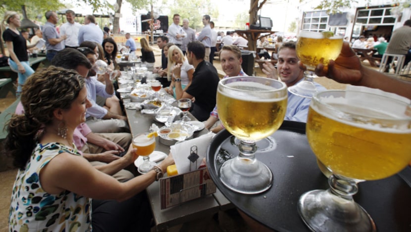 Katy Trail Ice House in Dallas is the quintessential bar backyard.