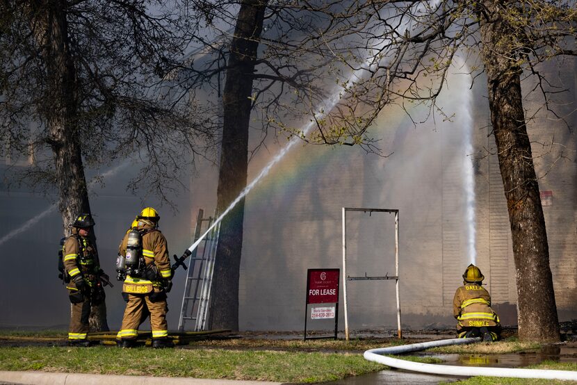 About 70 firefighters helped extinguish the blaze.