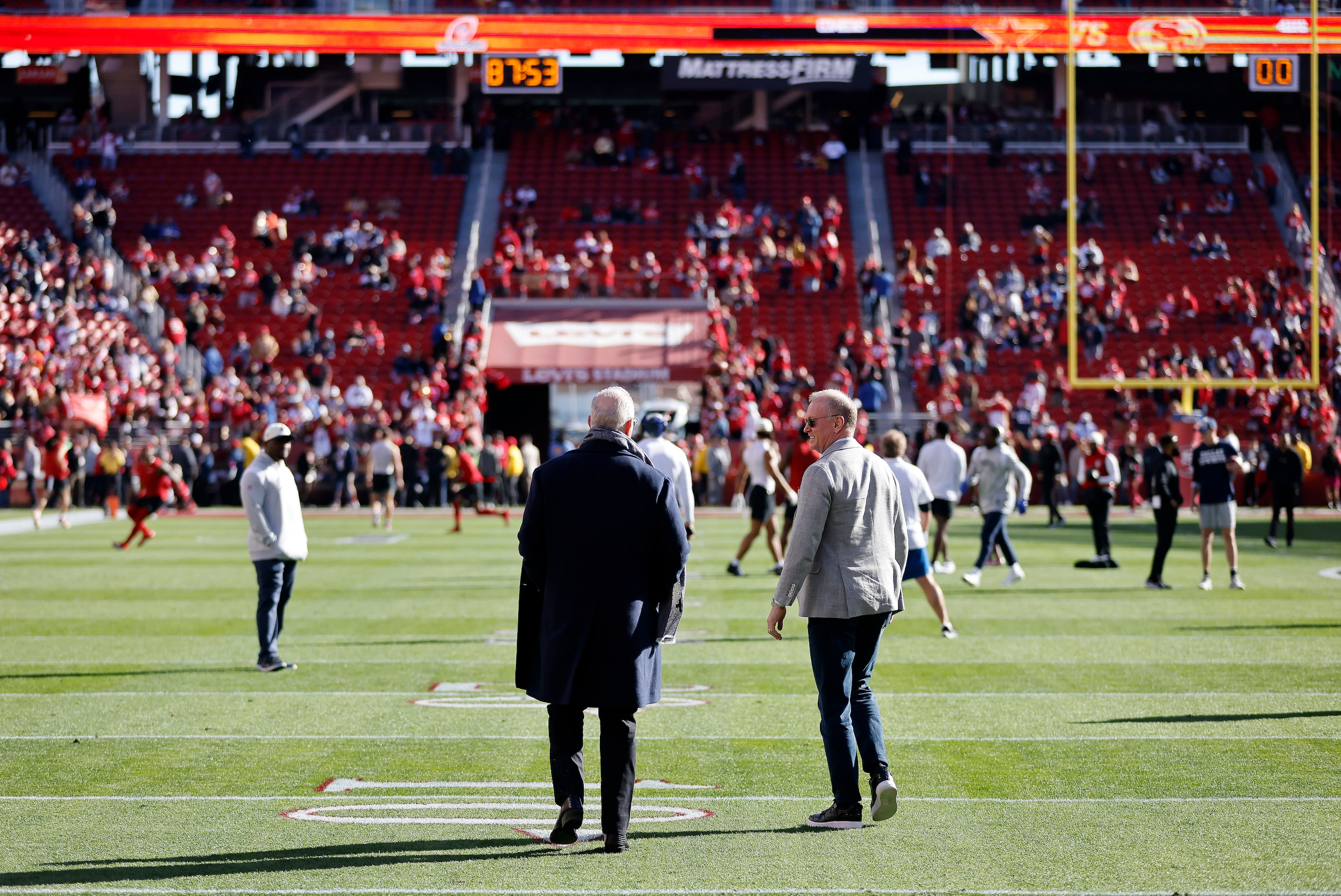 Dallas Cowboys executive vice president, CEO, and director of player personnel Stephen Jones...