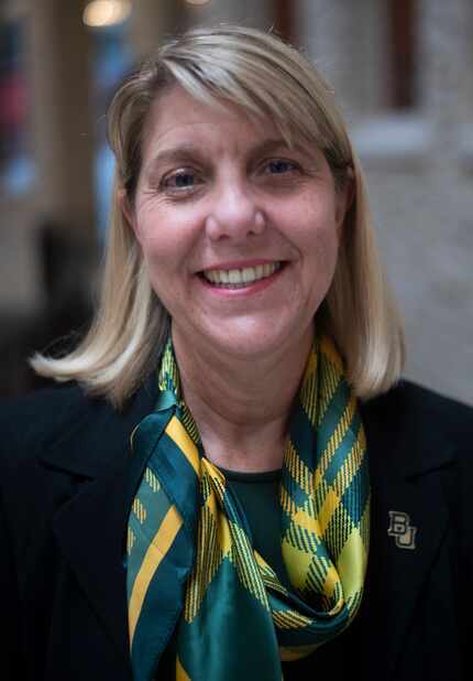 Baylor President Dr. Linda A. Livingstone photographed on Tuesday, Nov. 13, 2018. 