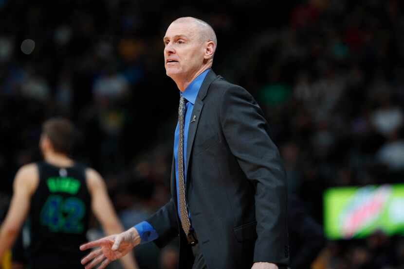 Dallas Mavericks head coach Rick Carlisle in the second half of an NBA basketball game...