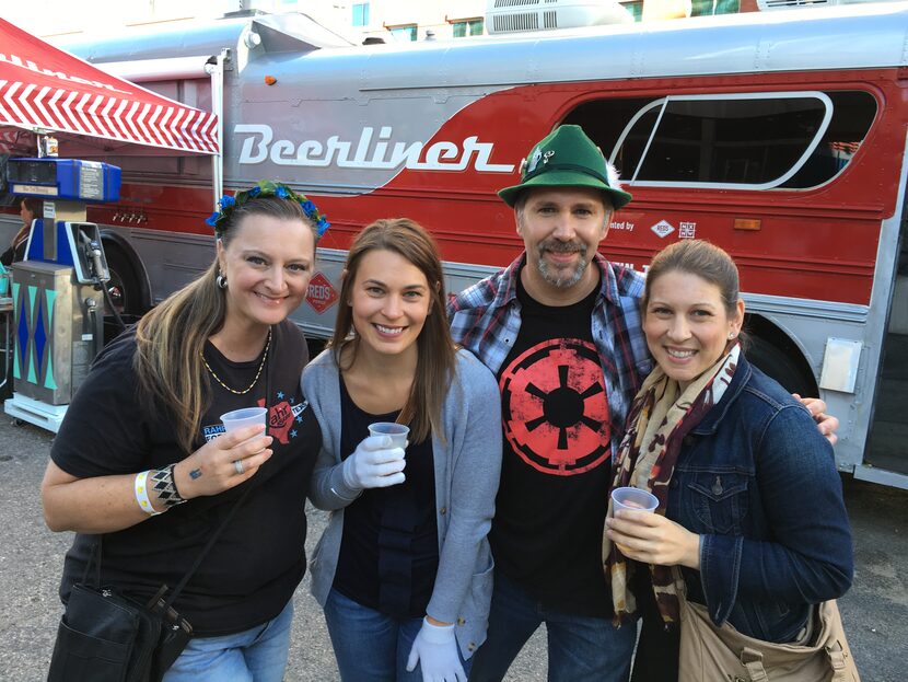 From left to right: Mindy Kallmeyer, Tammy Volk, Kent Kallmeyer and Beck Volk.