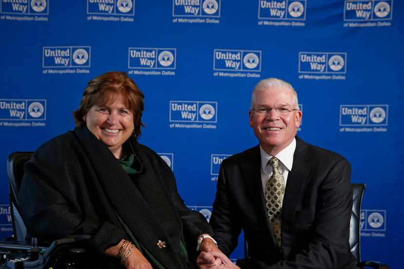 Rich Templeton, CEO of Texas Instruments and his wife, Mary, are the first couple to chair a...