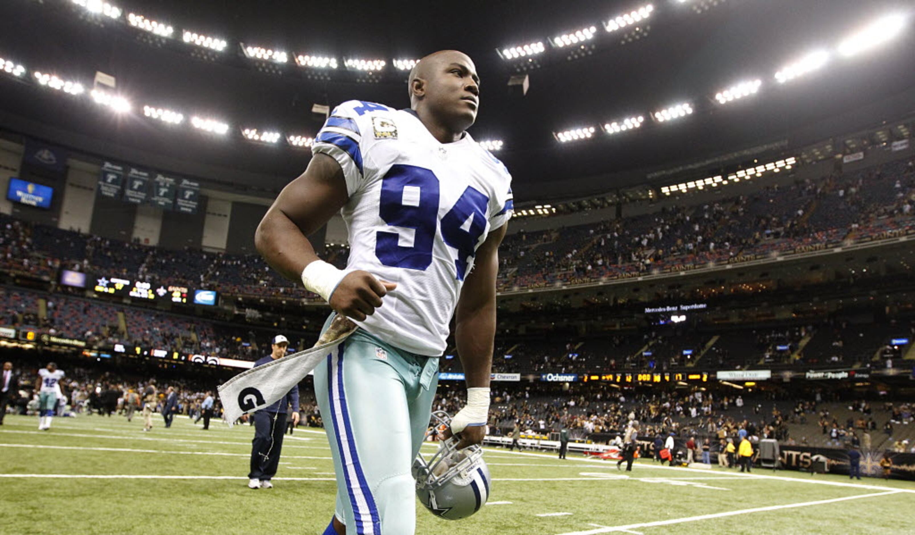 Super Bowl 50 champion DeMarcus Ware named a finalist for Pro Football Hall  of Fame's Class of 2022