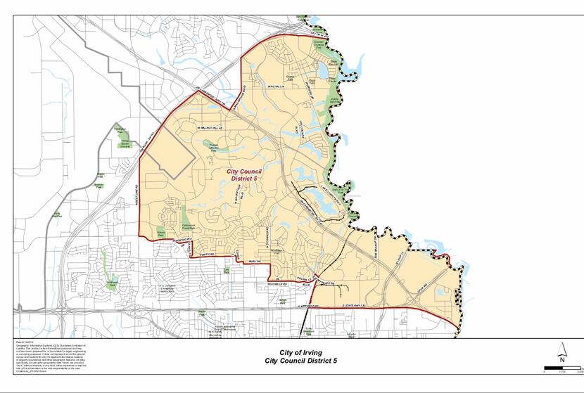 Image of City of Irving's District 5