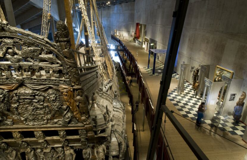 The Vasa is displayed at the Vasa Museum in Stockholm.  Sweden's 17th century royal warship...
