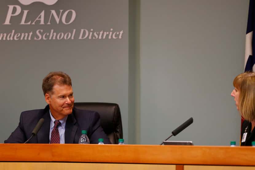 Plano ISD Superintendent Brian Binggeli receives compliments after resigning from board...