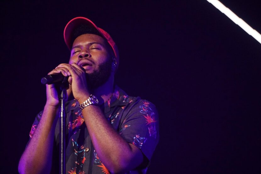 Khalid performs at American Airlines Center in Dallas, TX on Sunday July 14, 2019. (Lawrence...