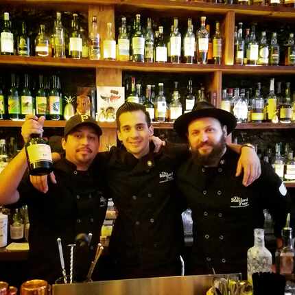 The Standard Pour team at PCH: Rodriguez, Herrera and Millspaugh. The effort raised more...