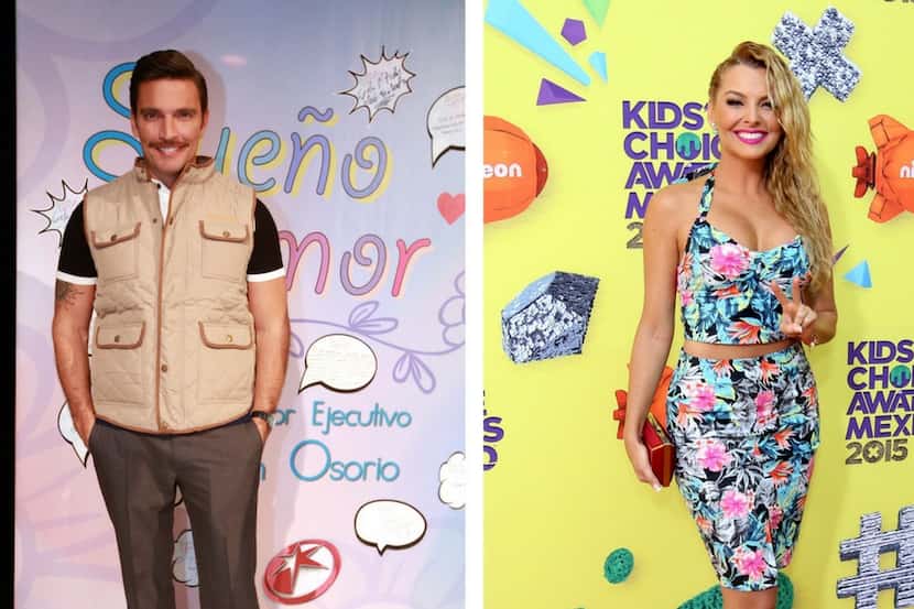 Marjorie y Julián Gil participaron juntos en la telenovela “Sueño de Amor”. AGENCIA REFORMA 
