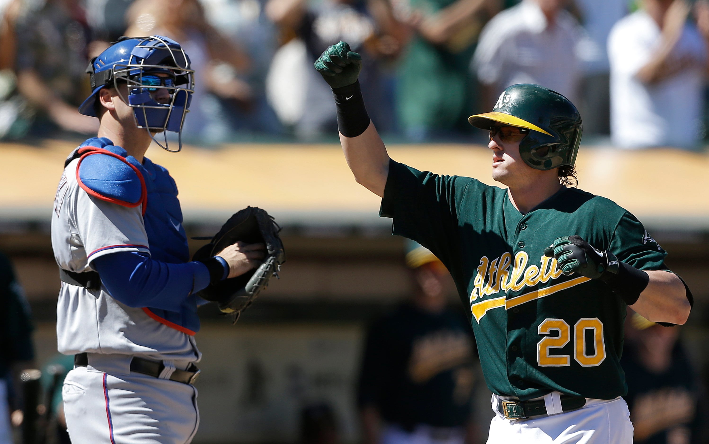 April 15, 2009: Ian Kinsler hits for the cycle in 6-for-6