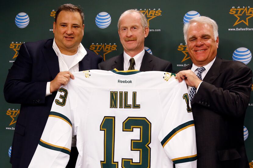 Nill is familiar with a couple of people in the Stars organization. He and CEO Jim Lites...