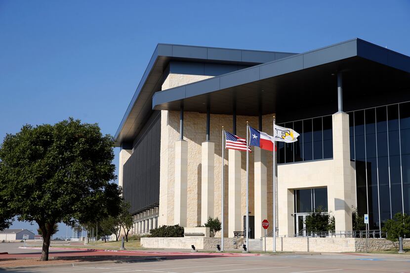 Frisco ISD Administration building in a file photo. The district is celebrating the success...