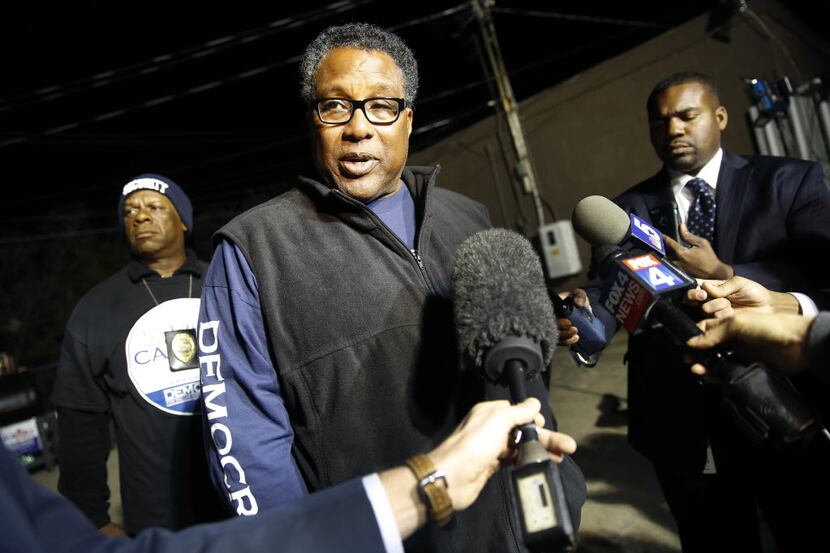 Dwaine Caraway, the former Dallas City Council member who was running to unseat County...