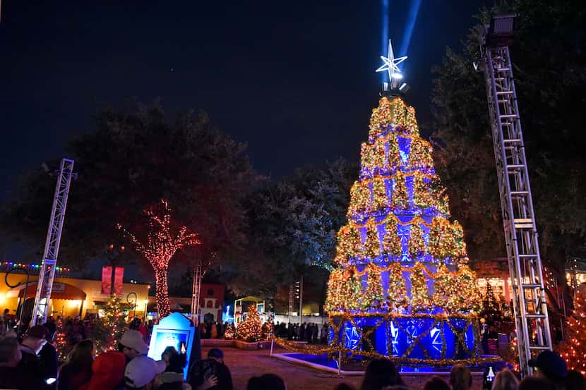 Six Flags Over Texas will be filled with millions of twinkling lights.