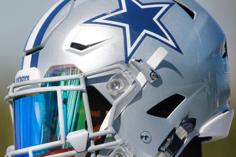 Dallas Cowboys running back Ezekiel Elliott practices at the Star in Frisco Texas on...
