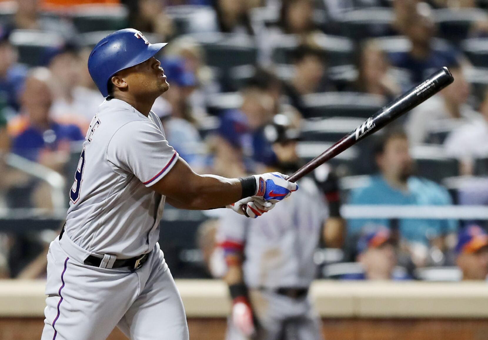 Adrian Beltre of the Texas Rangers hits a solo home run in the sixth  News Photo - Getty Images