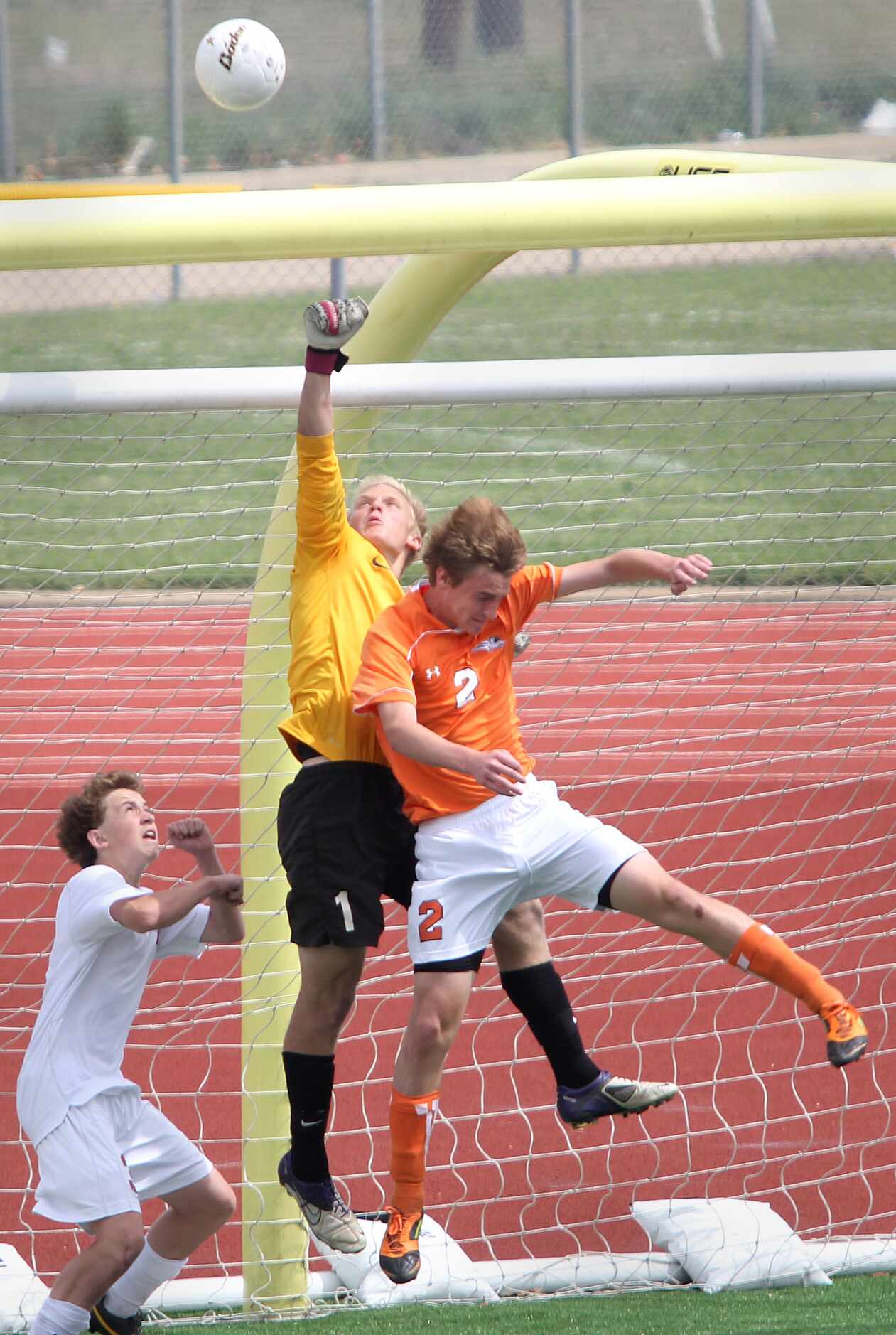 Frisco Liberty goalkeeper Kyle Parks (the # on his jersey is "0" even though the # on his...