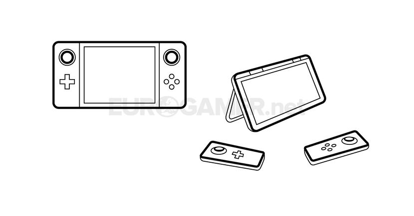 Eurogamer mockup of what their report suggests the NX will look like.