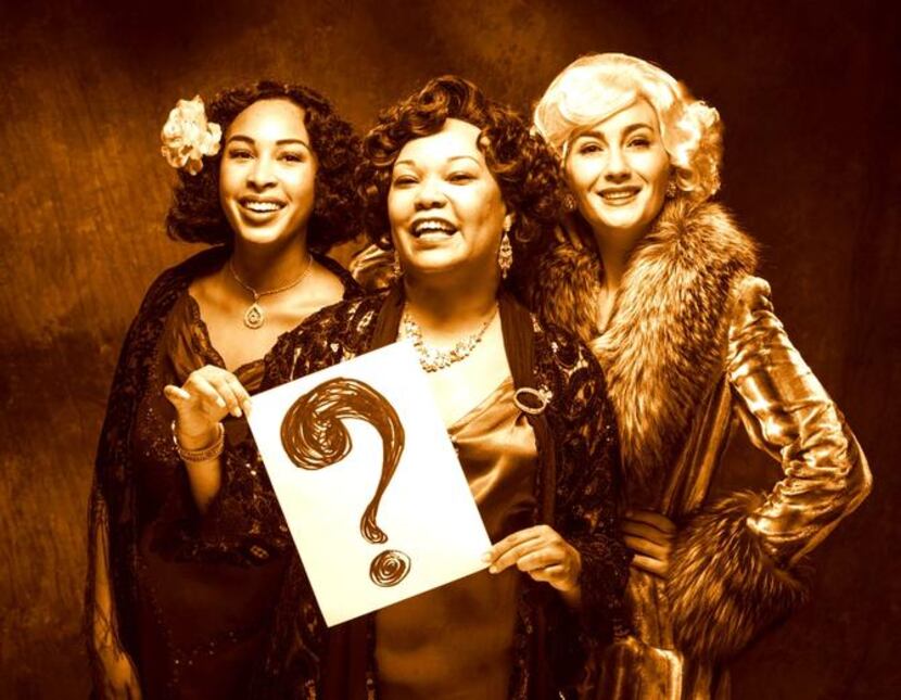 
From left: Raven Garcia, Yolonda Williams and
 Lee Jamison star in the show.
