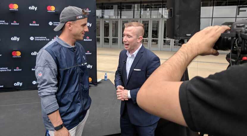 Dan Bailey interviewed by event host Jamie Watson. (5-1-18)