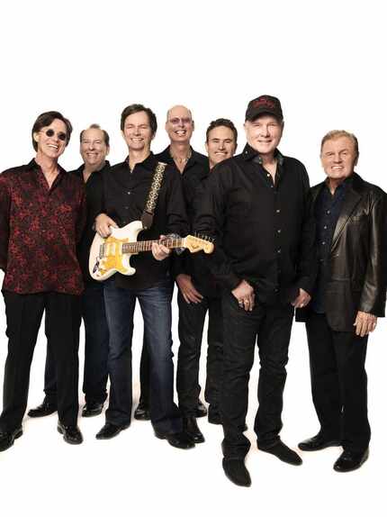 The Beach Boys, led by founding member Mike Love (second  from right), will play Verizon...