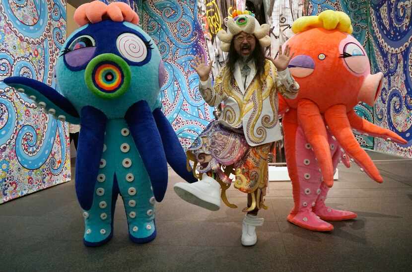The Modern Art Museum of Fort Worth is featuring a show by Takashi Murakami through Sept. 16. 
