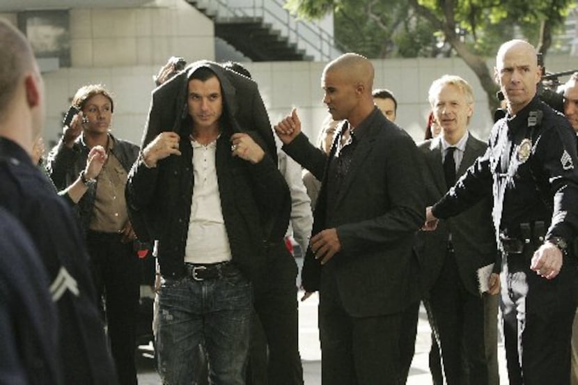 One of many take-downs courtesy of Agent Morgan: Morgan (Shemar Moore, right) takes into...