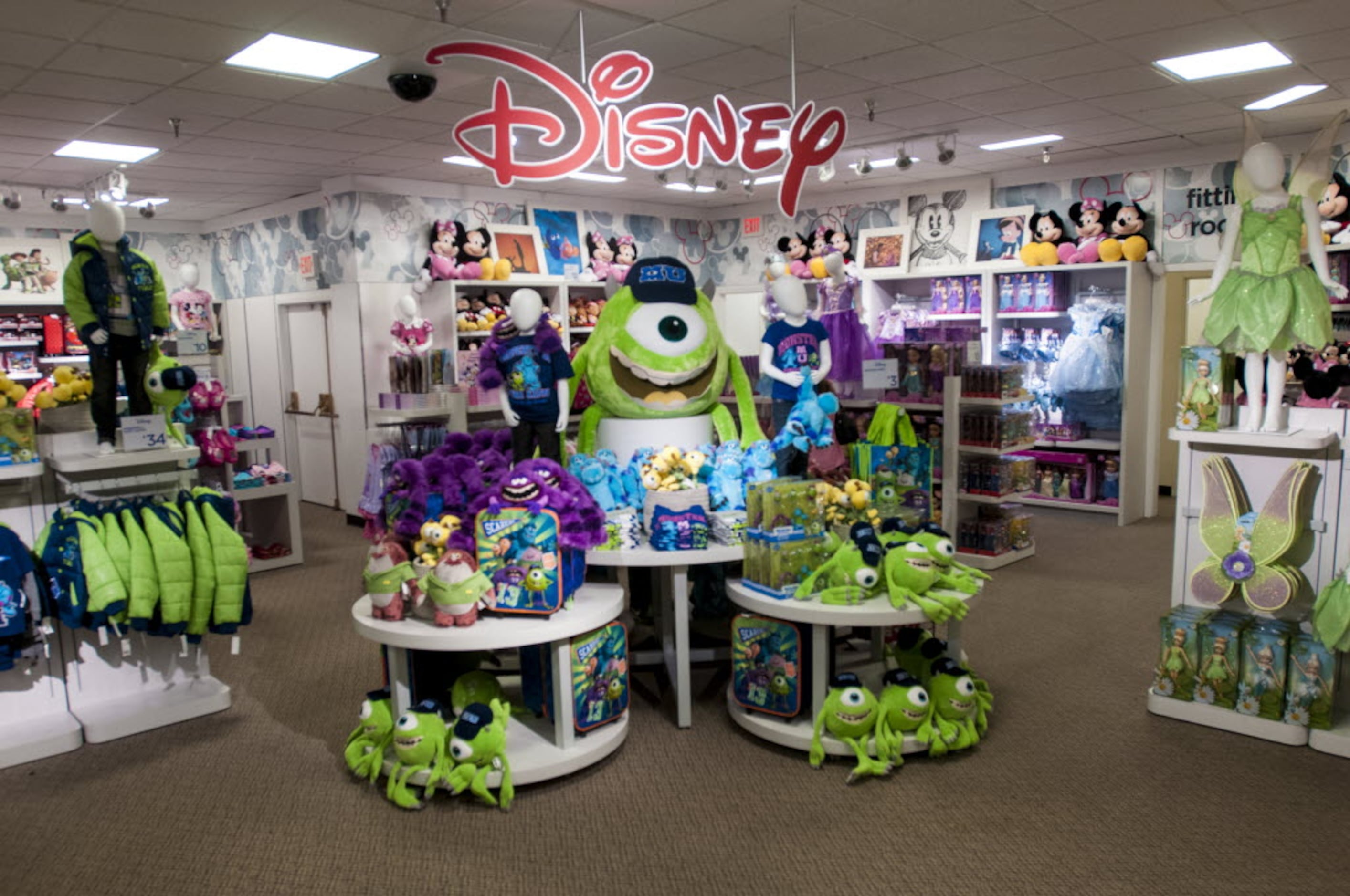 How will Target's new Disney shops compare with J.C. Penney's?