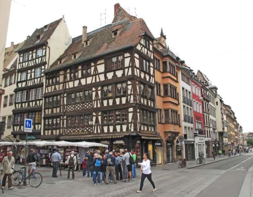 
A view of historic Strasbourg, France.
